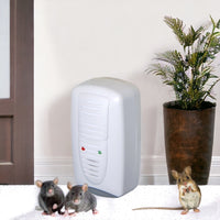 PestContro Ultrasonic with Floor Light - White