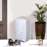 PestContro Ultrasonic with Floor Light - White