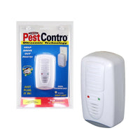 PestContro Ultrasonic with Floor Light - White