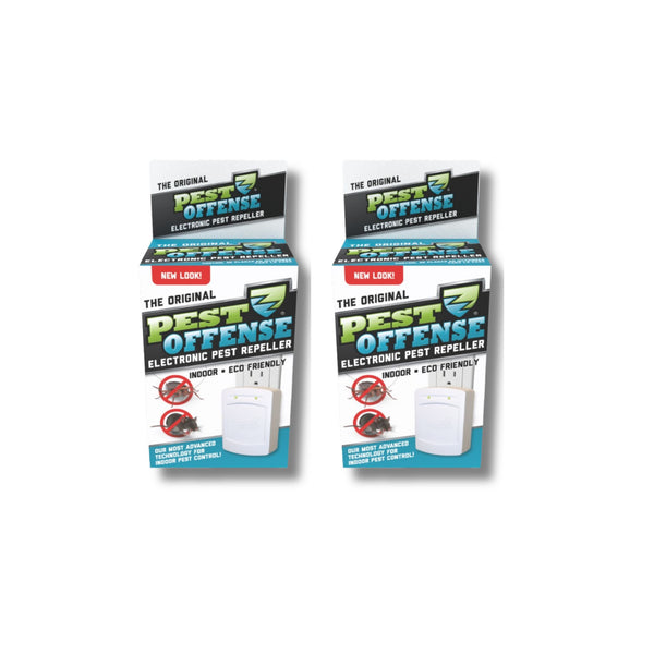 Pest Offense Electronic Pest Repeller - 2 Pack