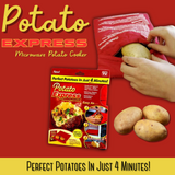 Potato Express: The Ultimate Microwave Cooker for Potatoes and Veggies
