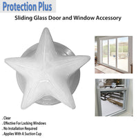 Protection Plus- Sliding Glass Door and Window Accessory-  Clear