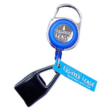 Premium Lighter Leash Retractable Lighter Holder - Assorted Colors - 10 Pack