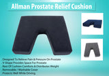 Prostate Relief Cushion 3” x 16” x 18”  Ergonomic V-Shape for Pain Relief