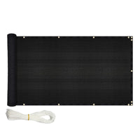 Ideaworks Deck & Fence Privacy Screen- Black