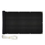 Ideaworks Deck & Fence Privacy Screen- Black
