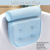 Quick-Dry Bath Pillow