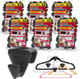 Ruby Space Triangles, 108-Pc Hanger Hooks, Black