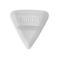 Ruby Space Triangles, 18-Pc Hanger Hooks, White