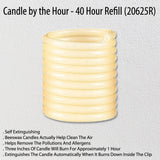 Candle by the Hour - 40 Hour Refill (20625R)