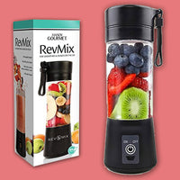 Handy Gourmet RevMix for Smoothies & Shakes On The Go (Black)