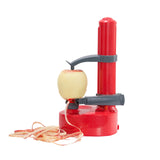 Rapid Peeler - One Touch Electric Action for Effortless Peeling (Red)