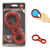 Rubber Multi Opener for Caps and Lids