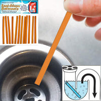 Sani-Clean Batonnets Drain Cleaner and Deodorizer (Orange)