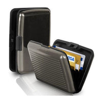 Scan Safe Wallet - Ultimate Protection Against Identity Theft (Grey)