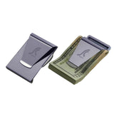 Slim Clip - Double Sided Money Clip! (Black Chrome) Two Pack