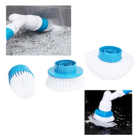 Replacement Brush Heads for Turbo Scrub Pro Power Scrubber Kit