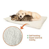 Self-Heating Thermal Blanket for Pets: 24" x 35" of Comfort