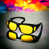 HD Night Vision Wrap Around Sunglasses