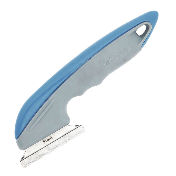 Shed Ender Professional De-Shedding Tool for Dogs & Cats Bonus Lint Wizard