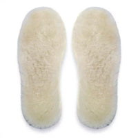 Natural Wool Insoles-100% Real Sheepskin (Women Size: 9.5)