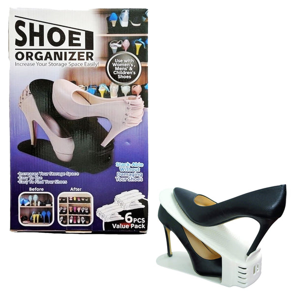 Shoe Organizer 6 Piece Value Pack