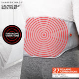 Sharper Image Calming Heat Back Wrap - Heated Lumbar Belt