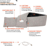 Sharper Image Calming Heat Neck Wrap