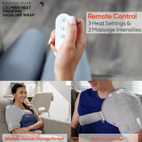 Sharper Image Calming Heat Shoulder Massager
