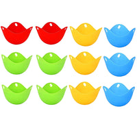 Silicone Egg Poachers- Set of 12