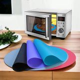 Silicone Microwave Spill Mat: 11.75-Inch - Two Pack