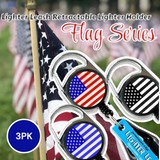 Lighter Leash Retractable Lighter Holder - Flag Series - Standard Size (3)