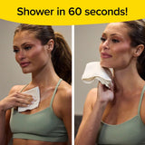 Skunky No-Rinse Bathing Wipes – Fast & Easy Shower-Free Cleaning, 50 Count