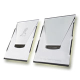 Slim Clip - Double Sided Money Clip! (Black Chrome)
