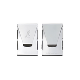 Slim Clip - Double Sided Money Clip! (Black Chrome)