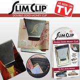 Slim Clip - Double Sided Money Clip! (Black Chrome)