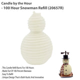 Candle by the Hour - 100 Hour Snowman Refill (20657R)