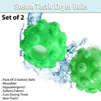 Steam Tastic Dryer Balls- Set of 2