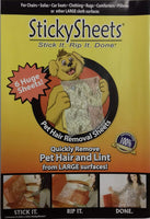 Sticky Sheets - Pet Hair Removal System - 12 Sheets
