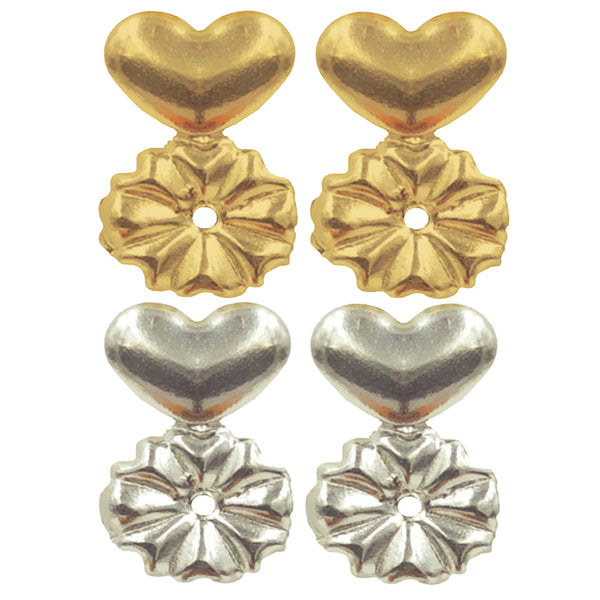 Earlifters Sturdy Backs - Invisible Ear Lobe Support Backs
