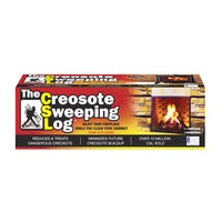 Creosote Sweeping Log by CSL - Safe and Effective Cleaning