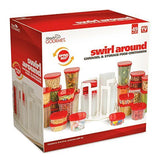 Swirl Around Storage Container Organizer