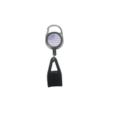 Lighter Leash Retractable Lighter Holder Back the Blue Flag Standard Size(1)