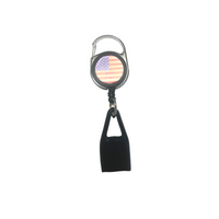 Lighter Leash Retractable Lighter Holder - American Flag- Standard Size(1)