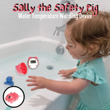 Sally the Safety Pig Water Temperature Warning Device