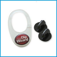 Clip Wizard Universal Adhesive Clip Phone Holder