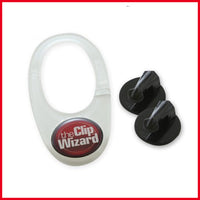 Clip Wizard Universal Adhesive Clip Phone Holder