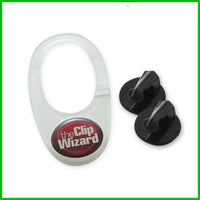 Clip Wizard Universal Adhesive Clip Phone Holder