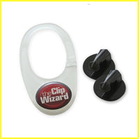 Clip Wizard Universal Adhesive Clip Phone Holder