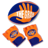 The Grab by Swerve Ball -Super Grip Football Includes 2 Gloves